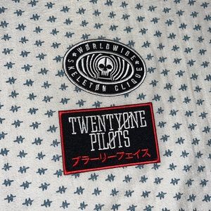 Twenty One Pilots patch set